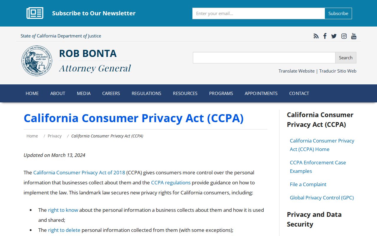 San Francisco ZIP code directory California privacy guidance